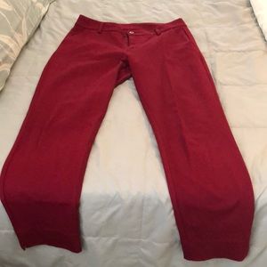 CABI Ava Trousers - red skinny pants Size 6
